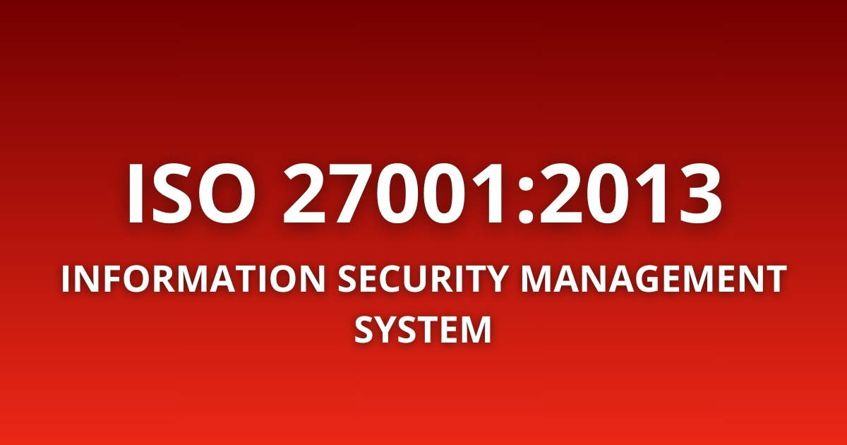 ISO/IEC 27001:2022 Information Security Management System